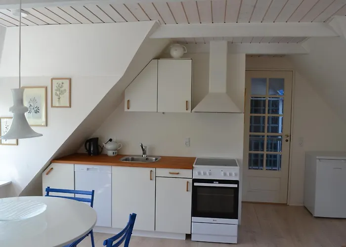 Tatil Evi Dankirke Bed & Kitchen